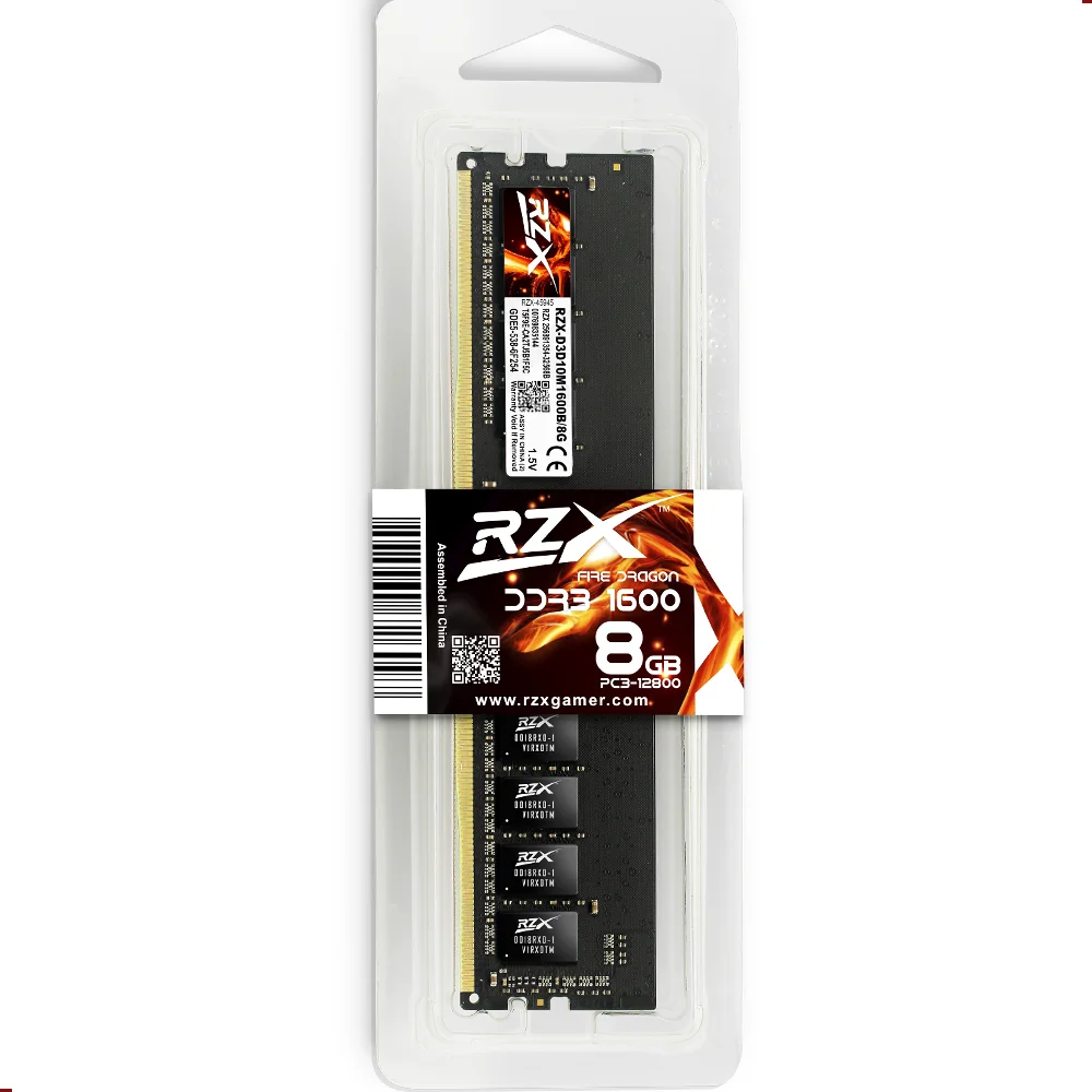 RZX Desktop Memoria DDR5 16GB 5600MHz 1.1V CL46 для ПК DIMM RAM Memory
