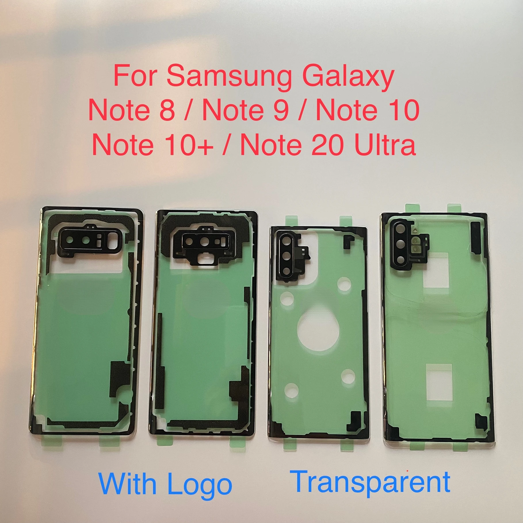 Прозрачное стекло Perspec для SAMSUNG Galaxy Note 8 9 10 10+ Plus 20 Ultra Задняя крышка батарейного отсека, задняя дверь, прозрачный корпус